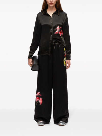 3.1 Phillip Lim floral-print spread-collar shirt outlook