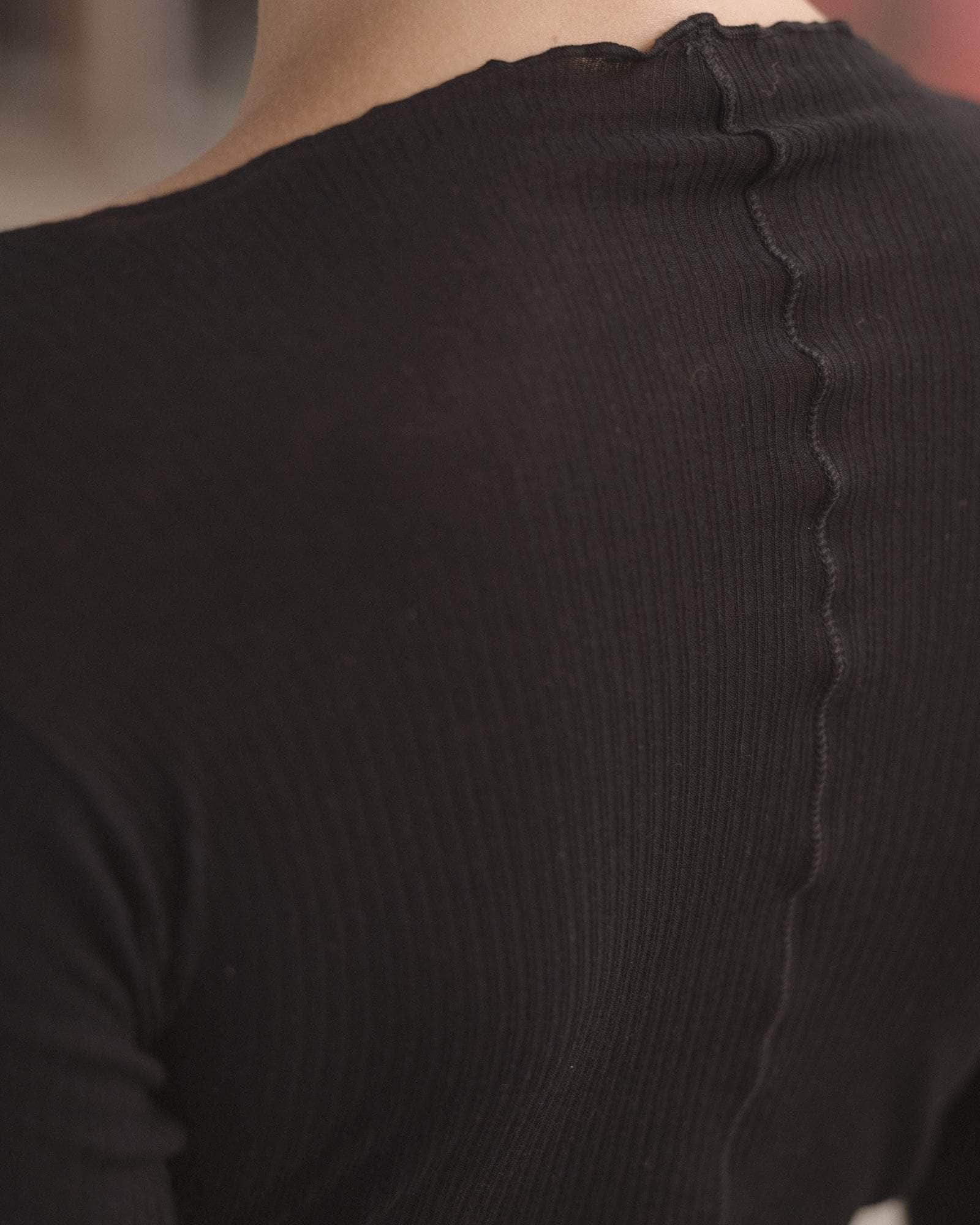 Pama Long Sleeve Tee - Fine Organic Cotton Rib - 7