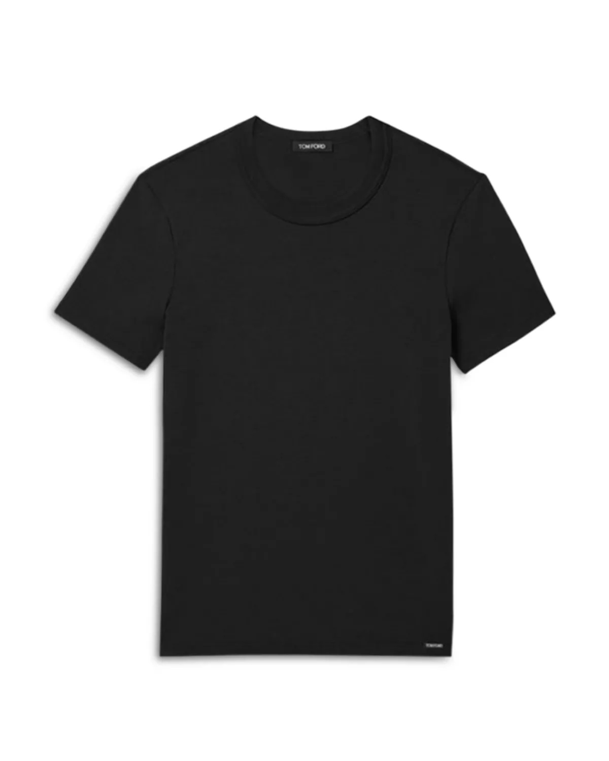 Cotton Blend Crewneck Tee - 5