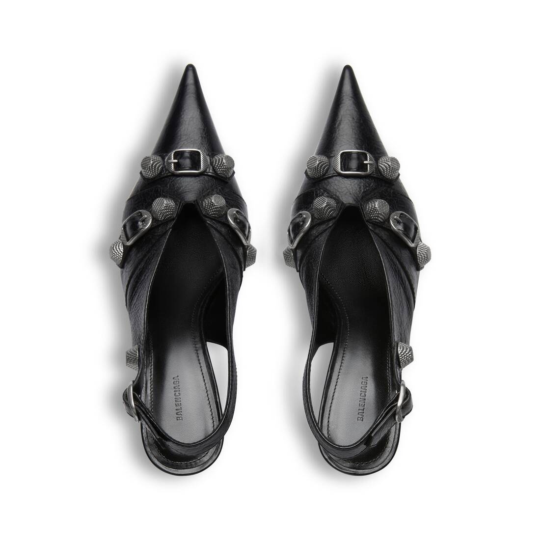 Women's Cagole Slingback 70mm Pump in Black - 5