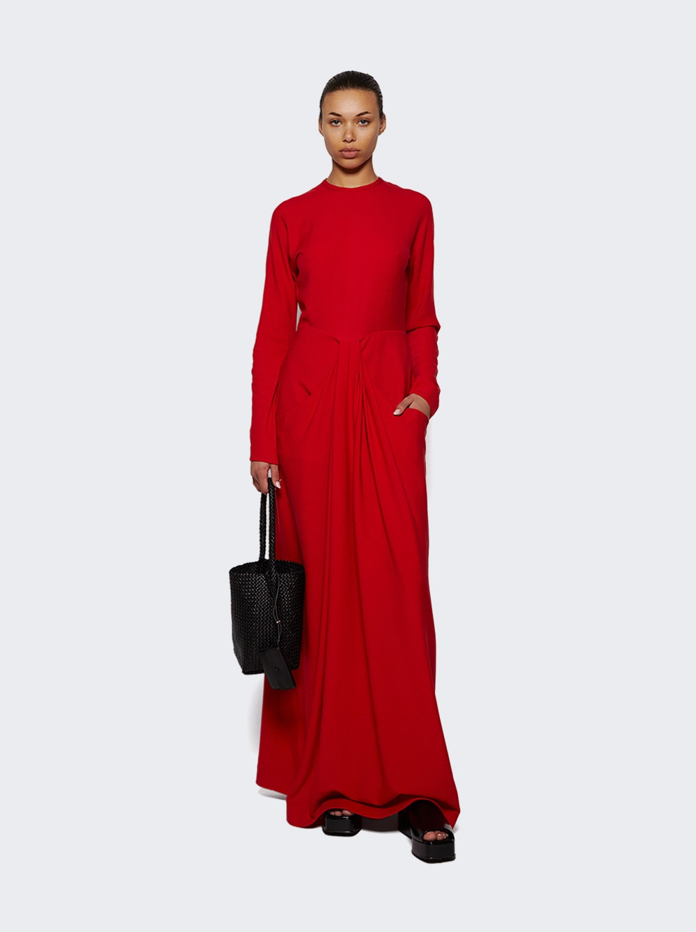 Anselm Dress Scarlet - 5