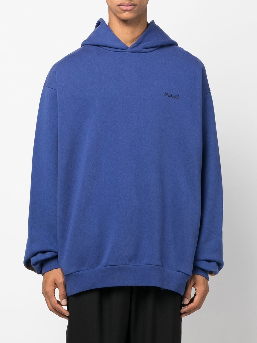 logo-print hoodie - 3