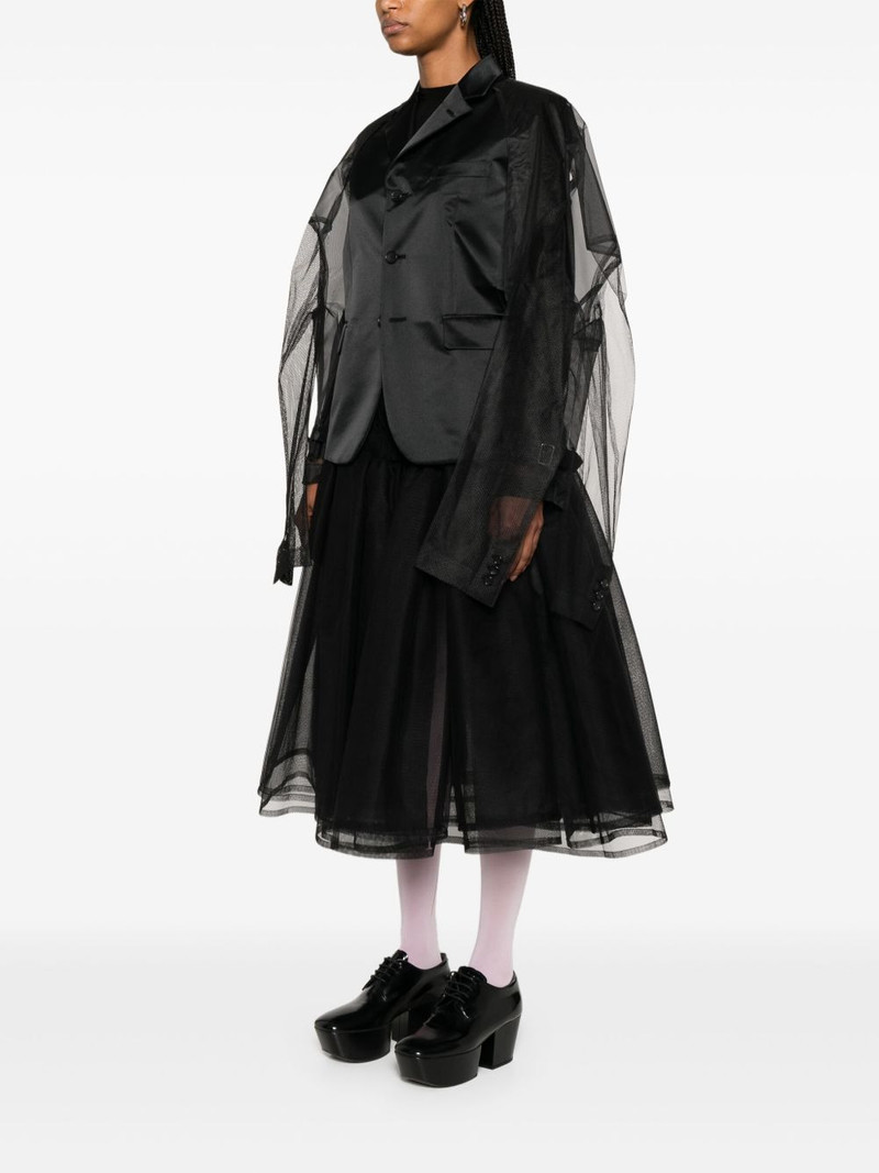 tulle-inserts blazer 3