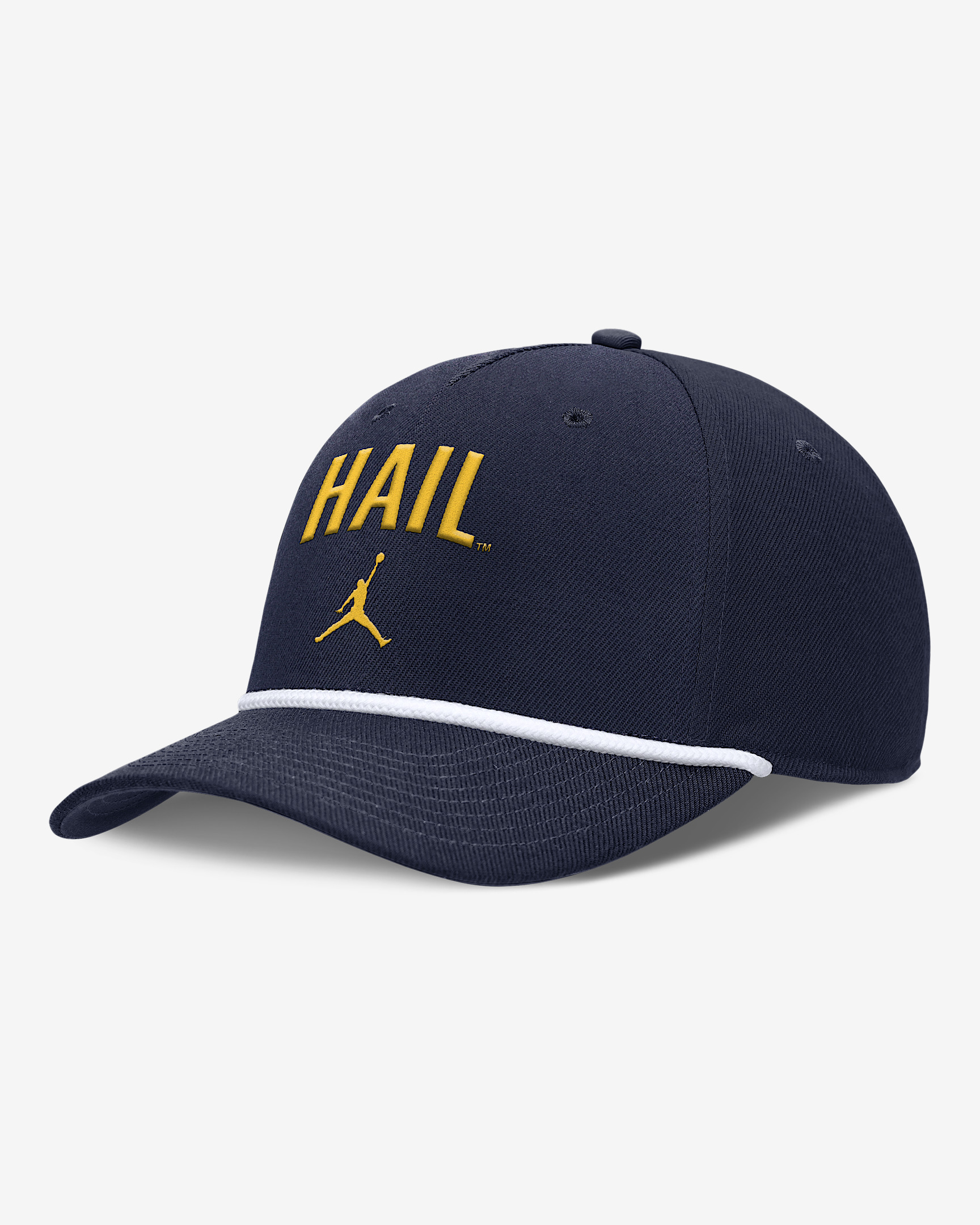 Michigan Primetime Rise Campus Men's Jordan Brand College Adjustable Hat - 1
