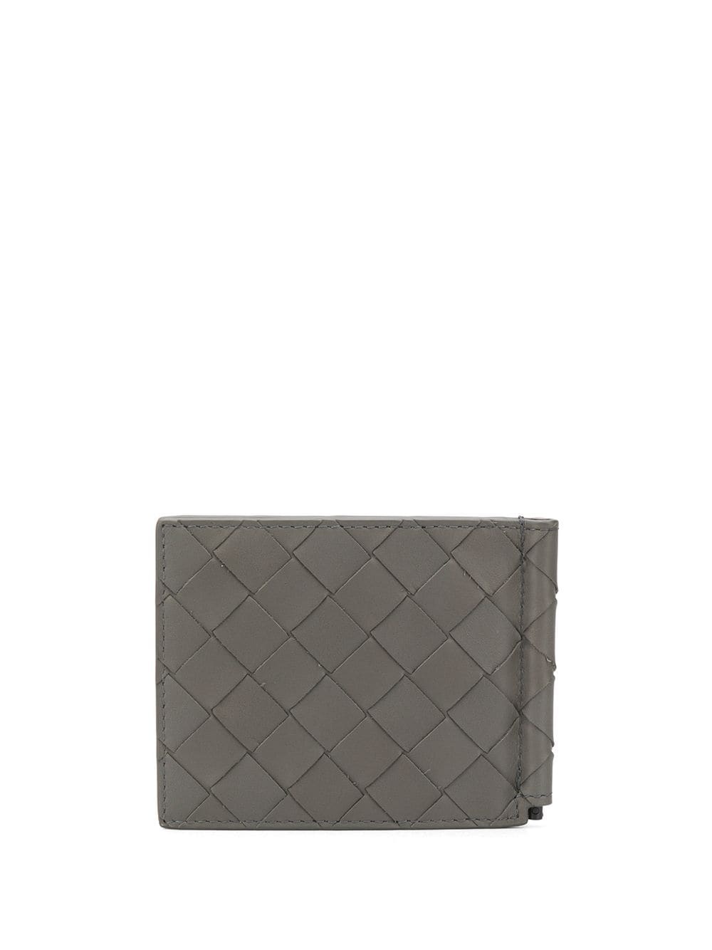 intrecciato weave bi-fold wallet - 2