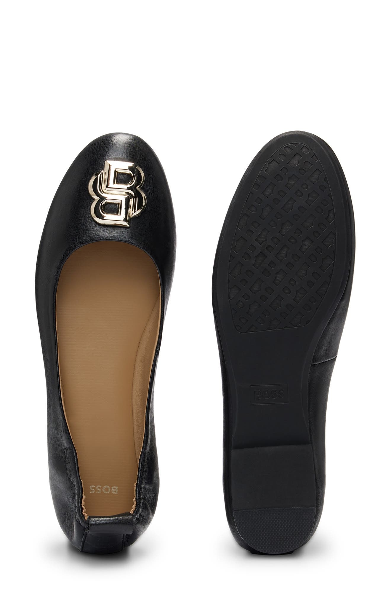 BOSS Dasy Ballet Flat in Black at Nordstrom - 6