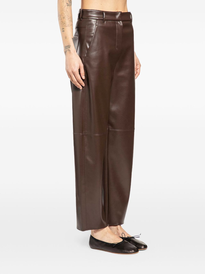 'S Max Mara faux-leather trousers outlook