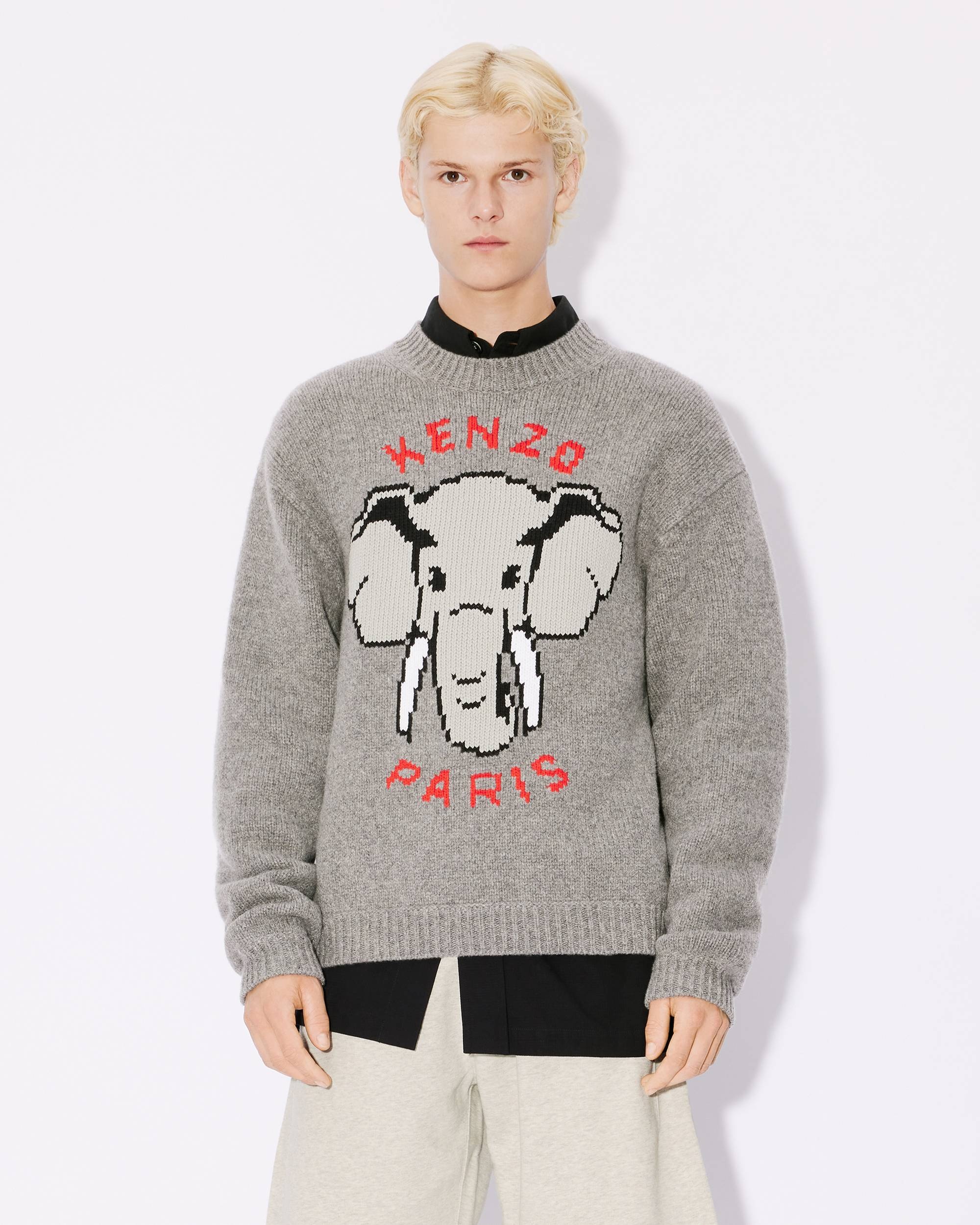 'KENZO Elephant' wool jumper - 3