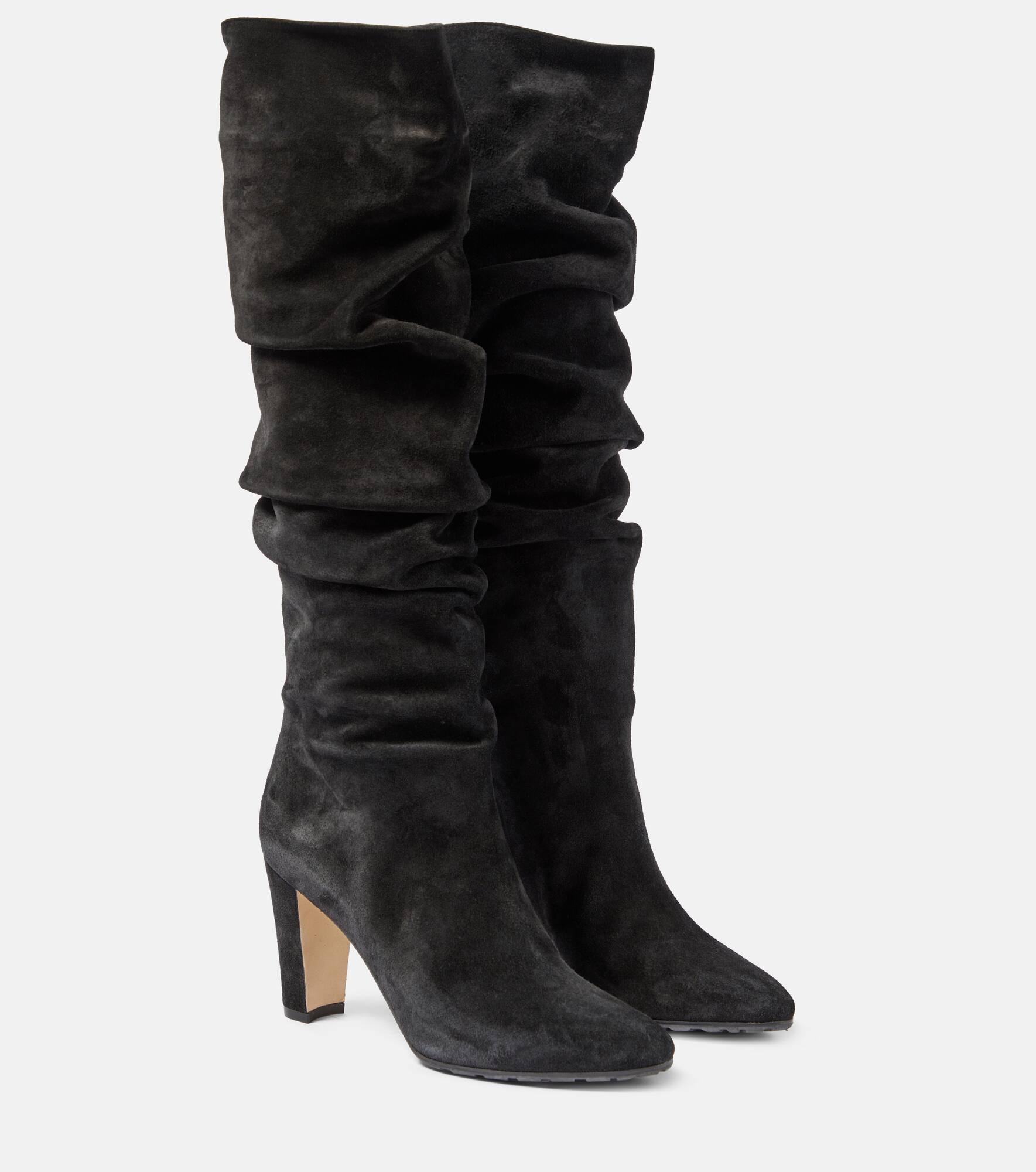 Calassohi 90 suede mid-calf boots - 1