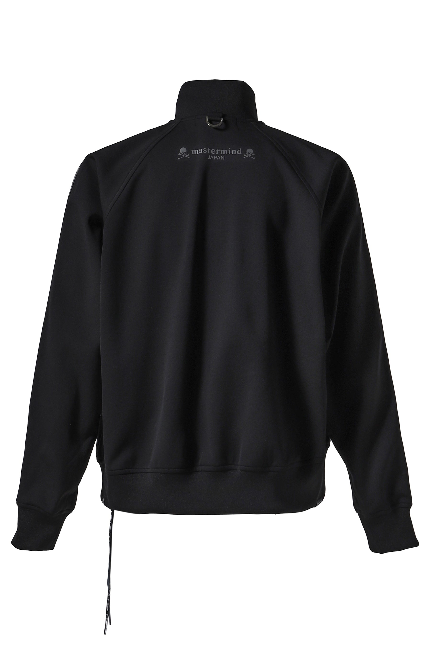 SKULL TAPE JERSEY TRACK JACKET / BLK - 2