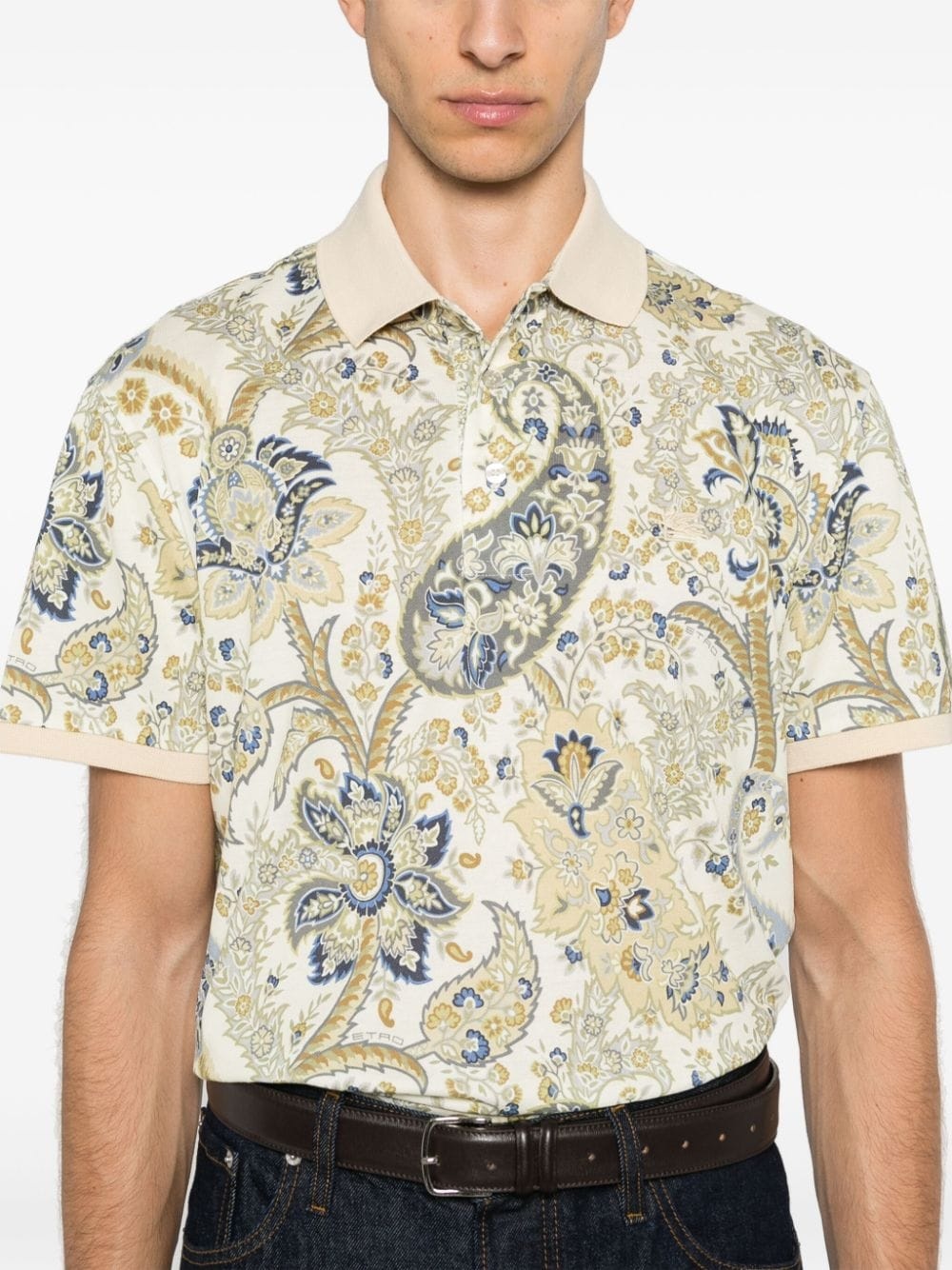 Etro Polo shirt with paisley print | wananluxury | REVERSIBLE