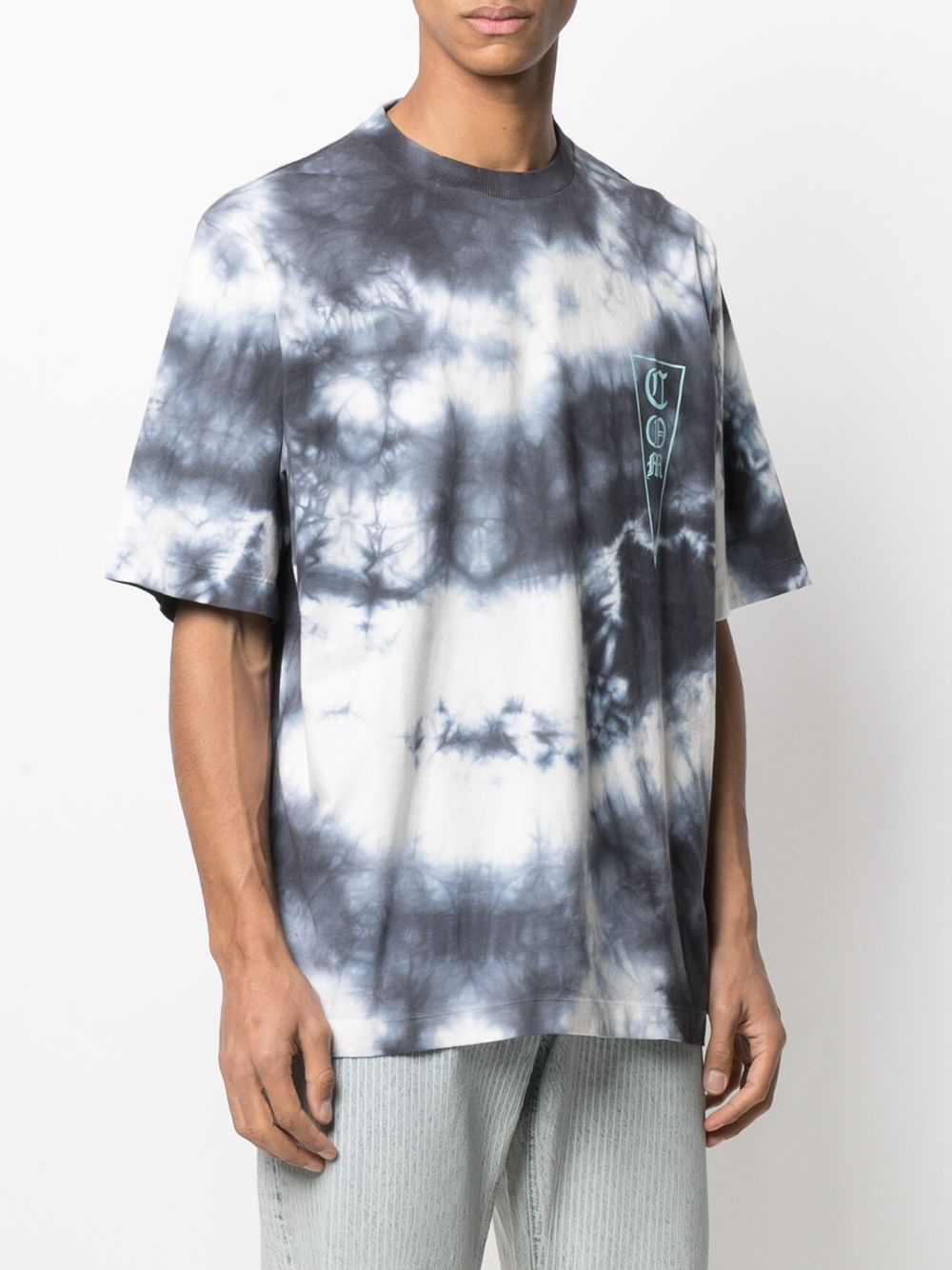 tie-dye print T-shirt - 3