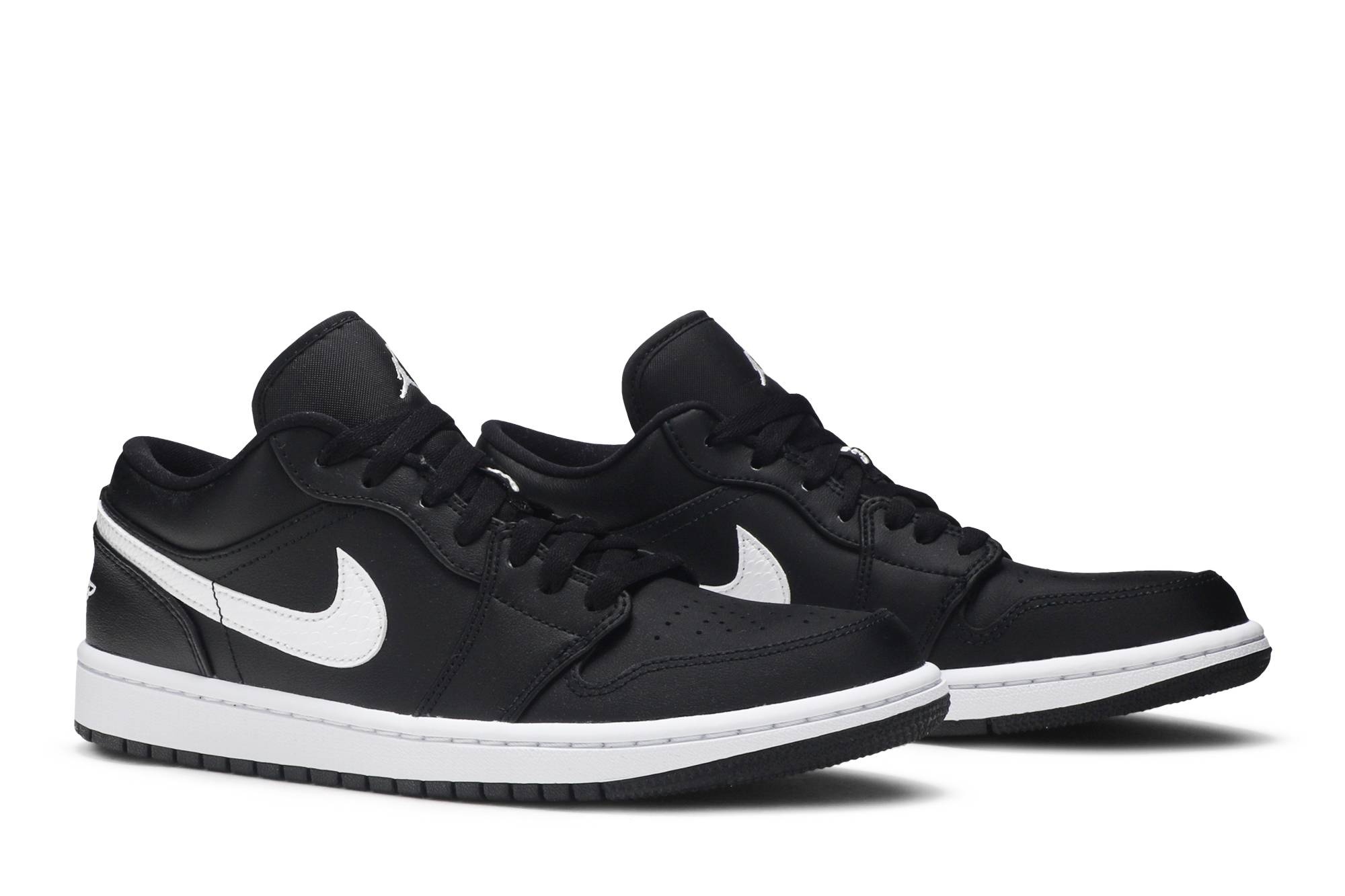 Wmns Air Jordan 1 Low 'Black' - 8