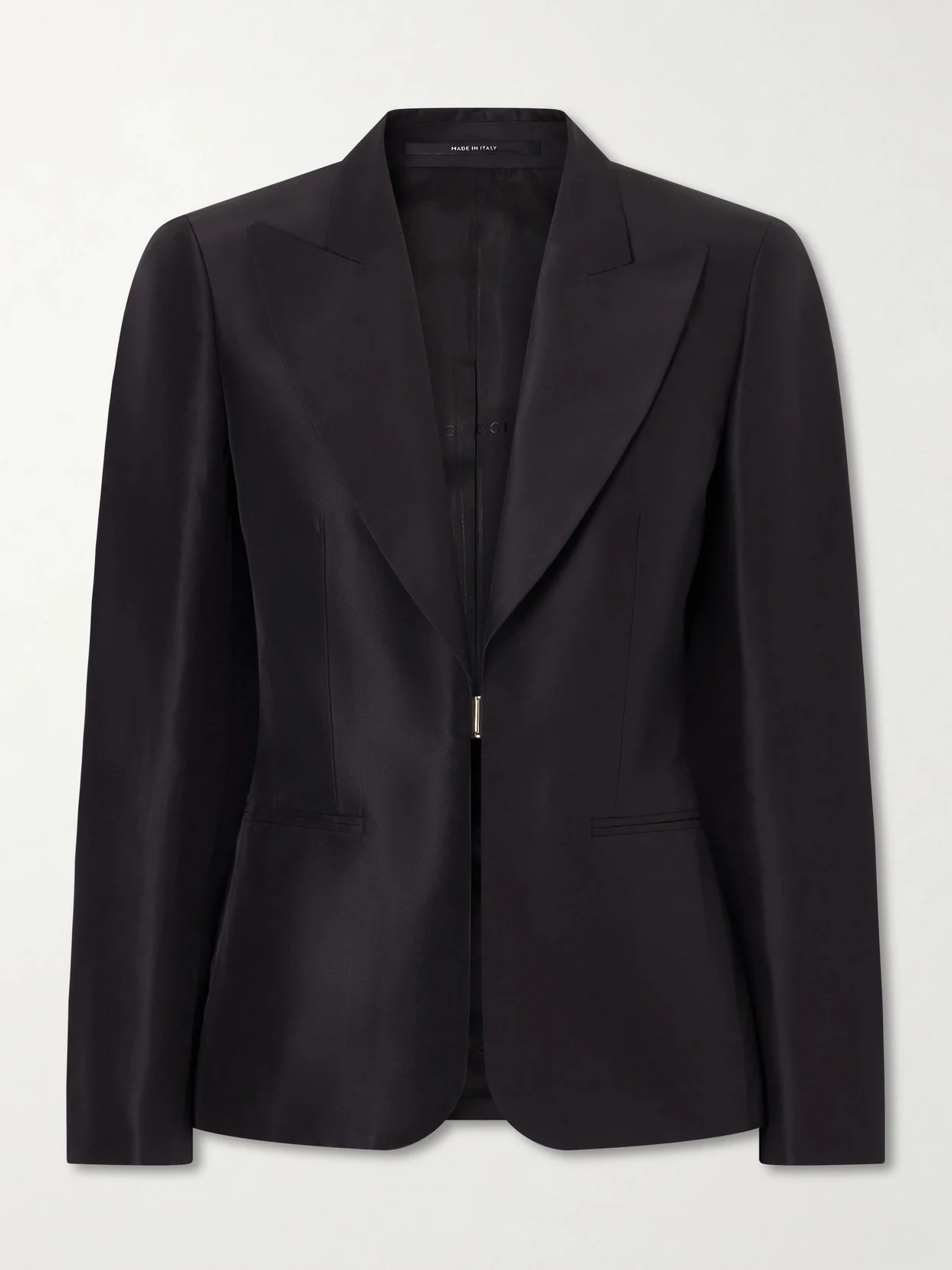Silk-satin Blazer - 1