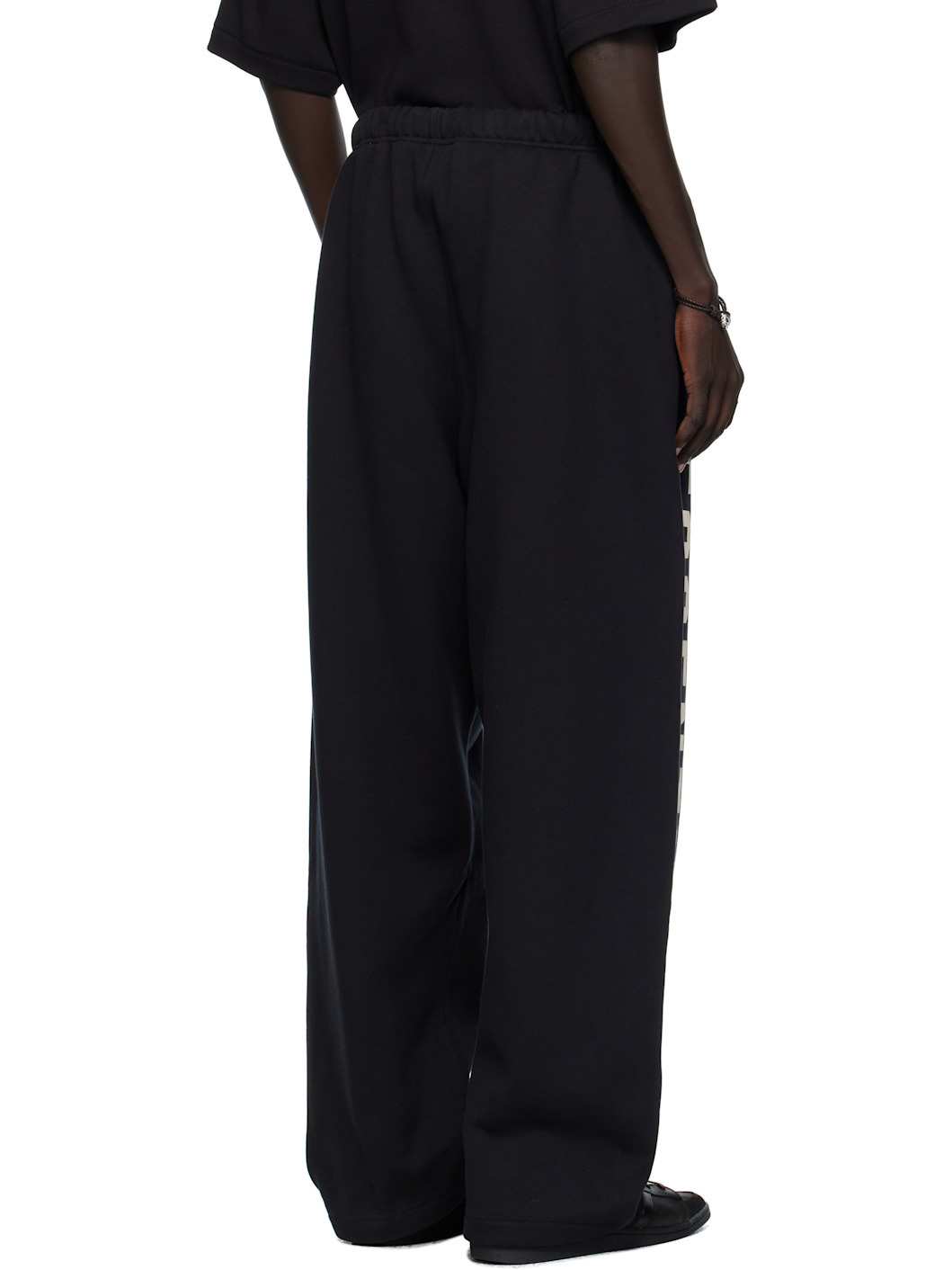 Black Lounge Fleece Sweatpants - 3