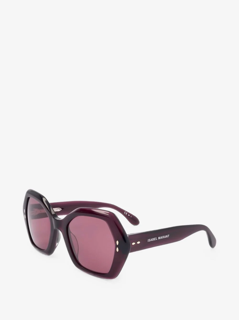 geometric-frame sunglasses - 1