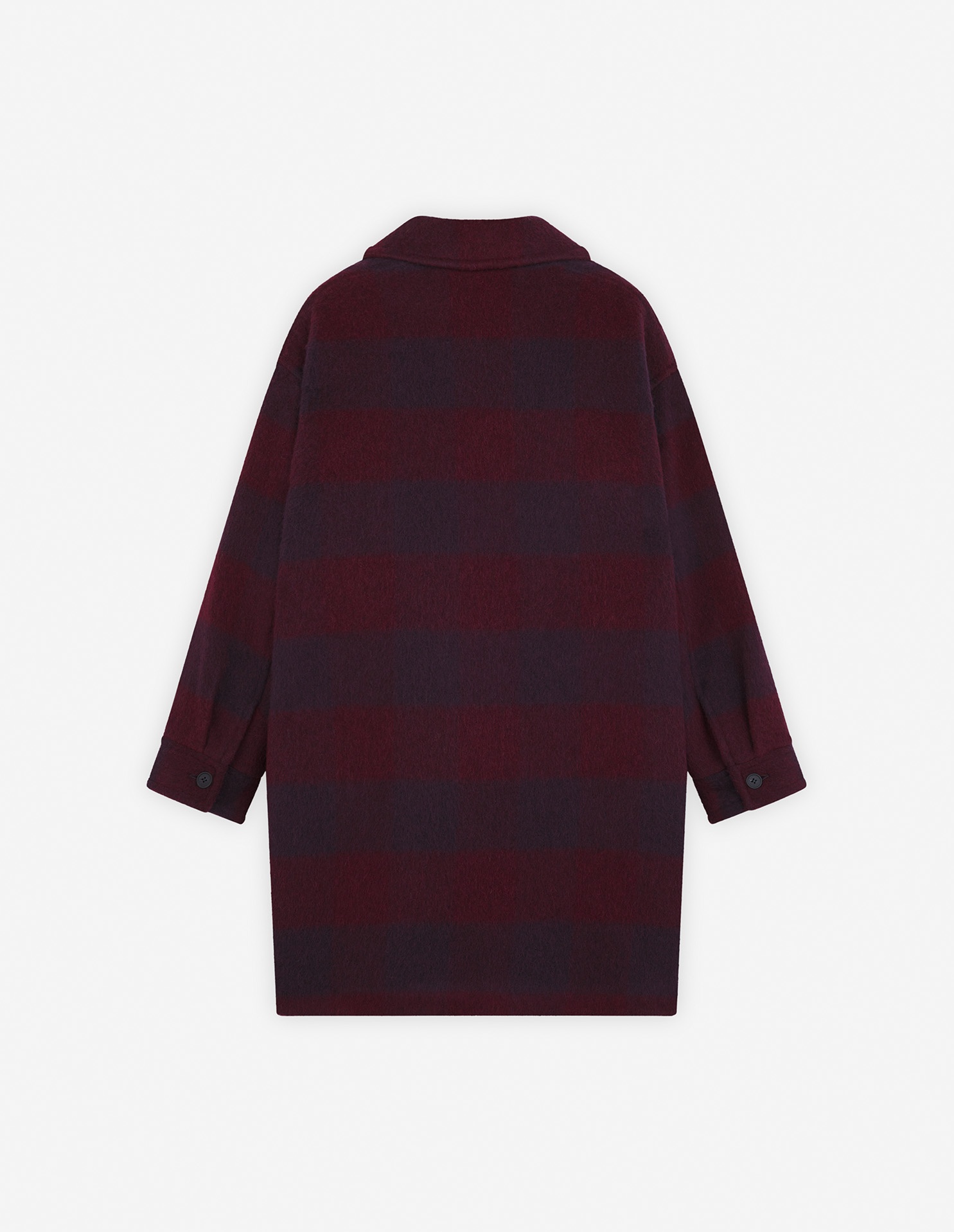 BRUSHED WOOL COAT - 6