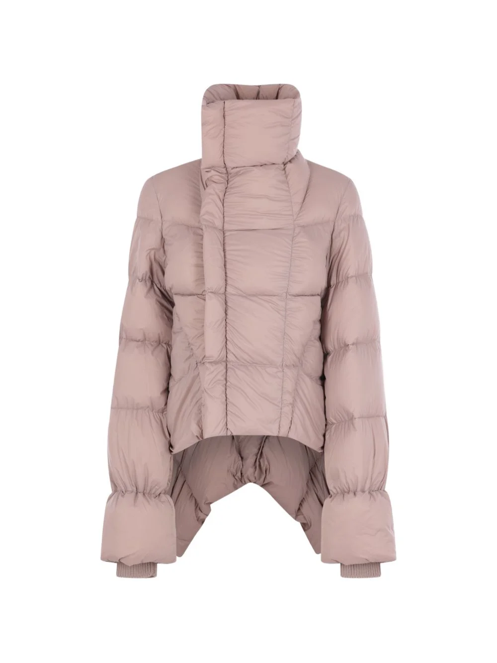 quilted high-neck jacket - 1