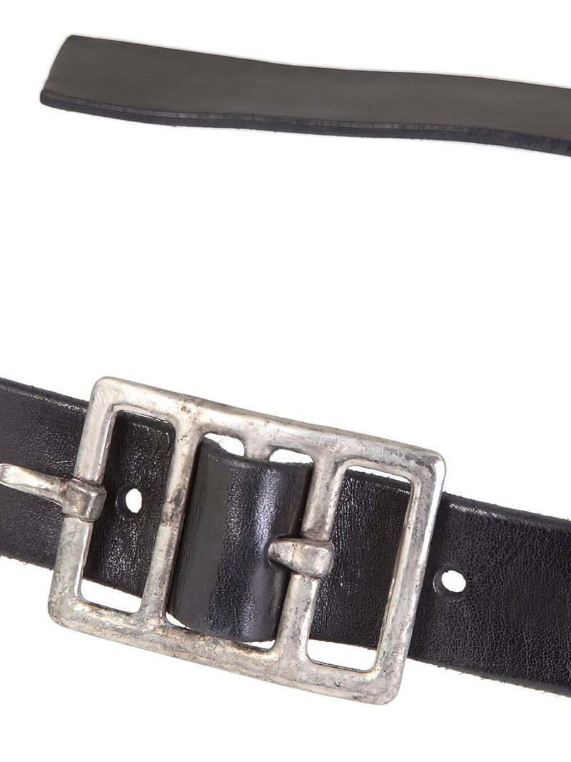 tanned buckle belt 3