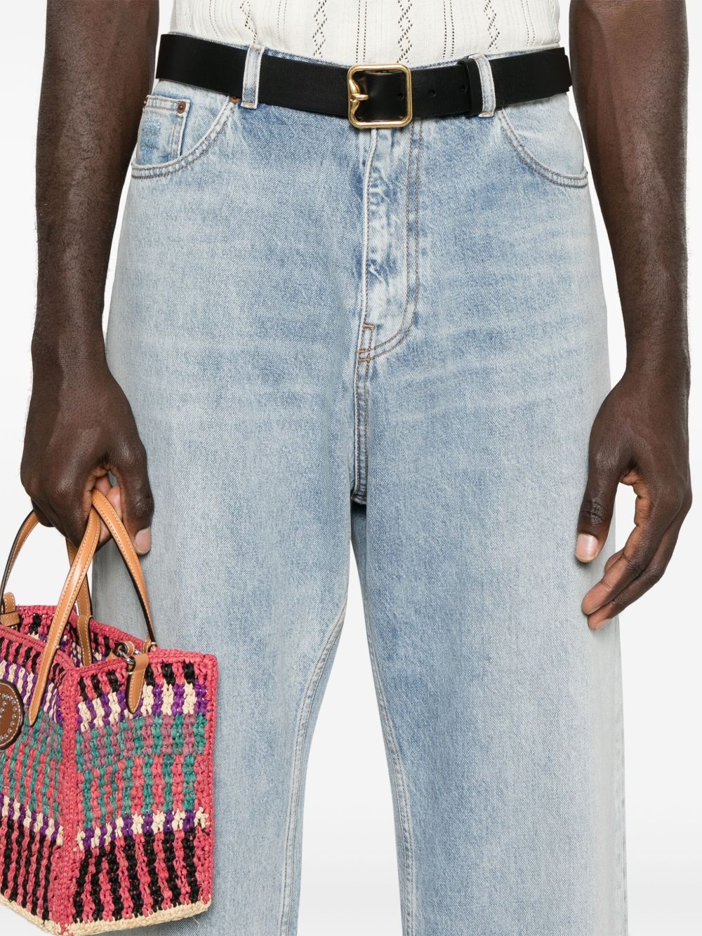 wide-leg jeans - 5
