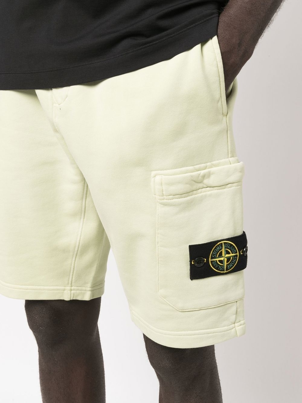 Compass-patch track shorts - 5