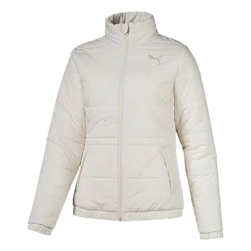(WMNS) Puma ESS Padded Winter Jacket 'White' 853641-11 - 1