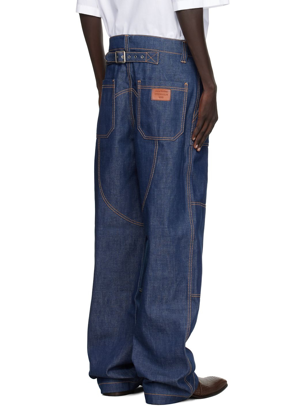 Blue Denim Trousers - 3