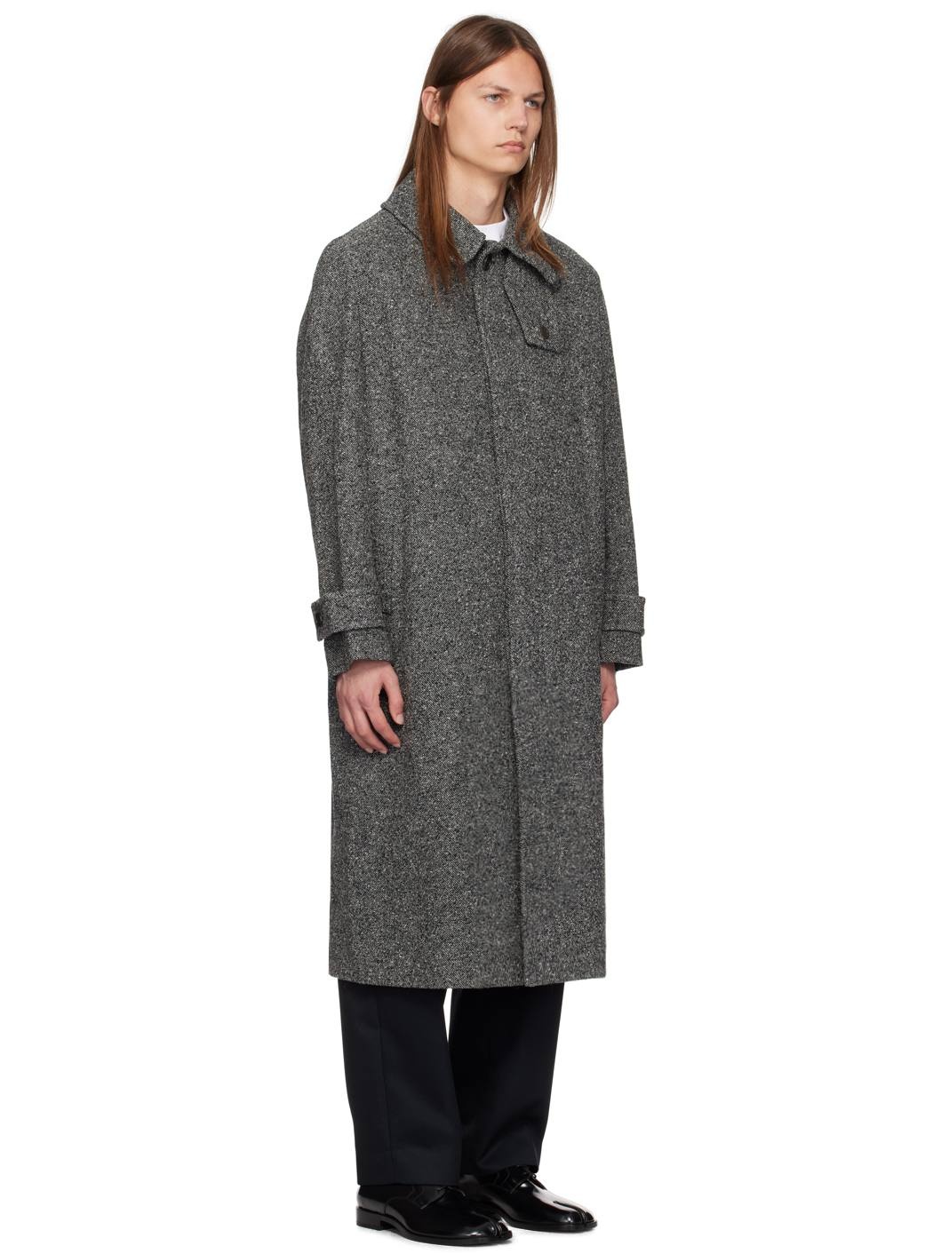 Gray Plaque Coat - 2
