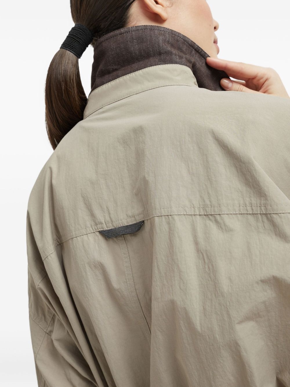belted trench coat - 6