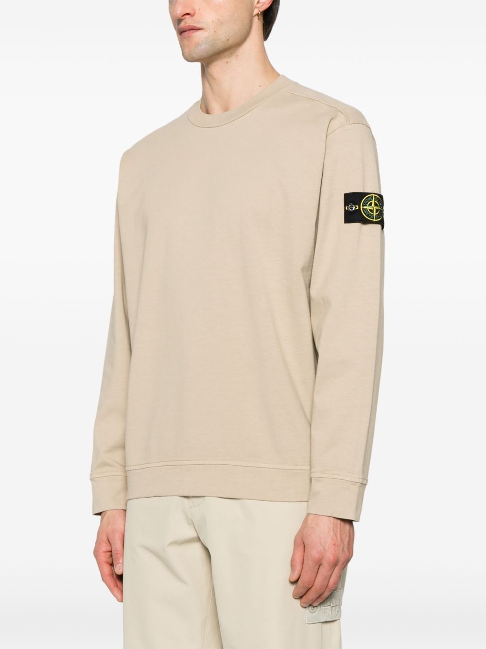 cotton jersey sweatshirt - 3