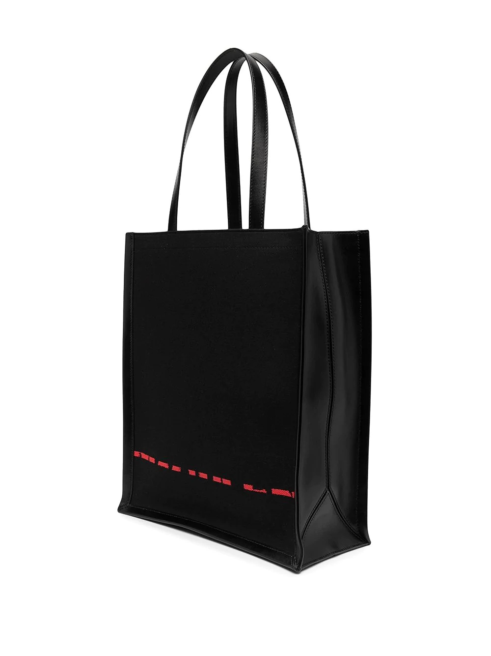 logo print tote bag - 3