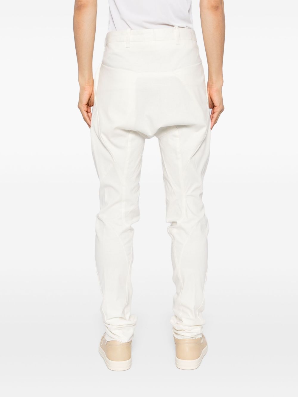 drop-crotch trousers - 4