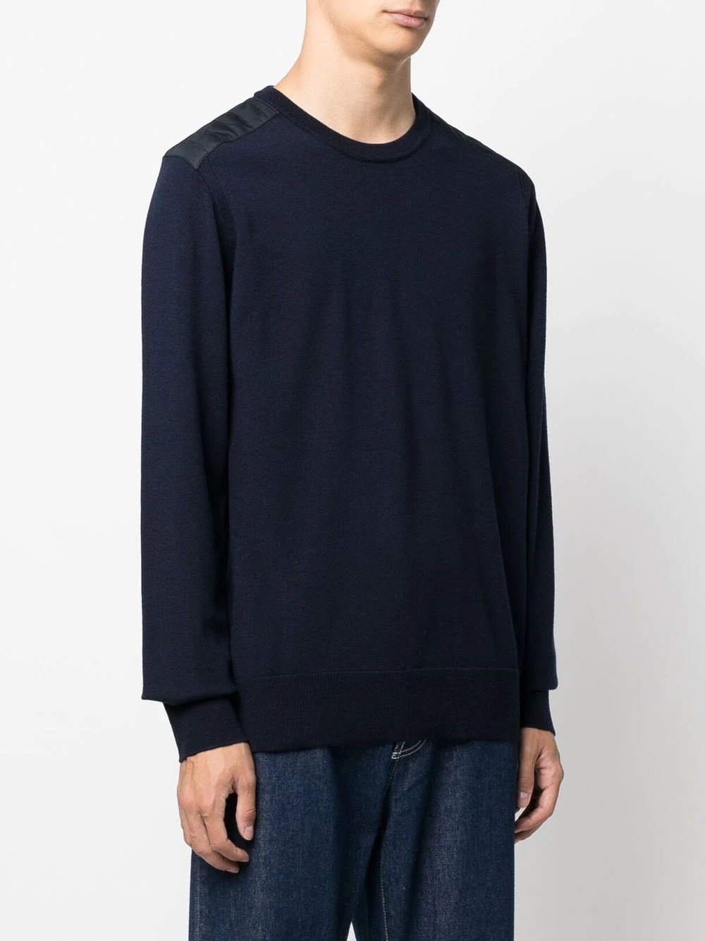 crew-neck wool jumper - 3