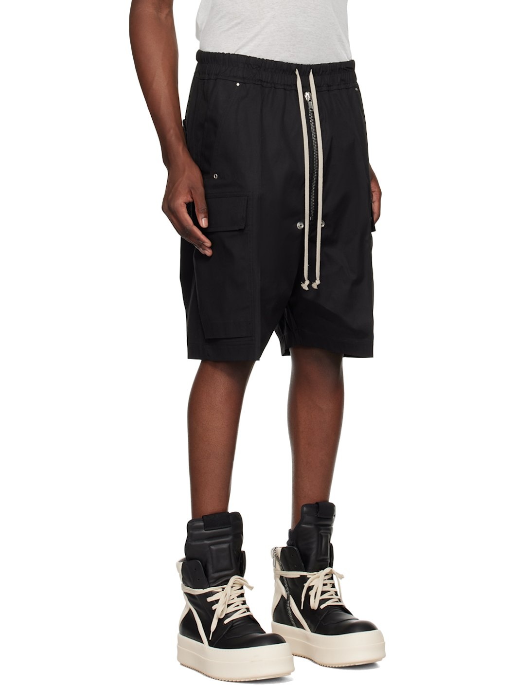 Black Porterville Cargobela Shorts - 2