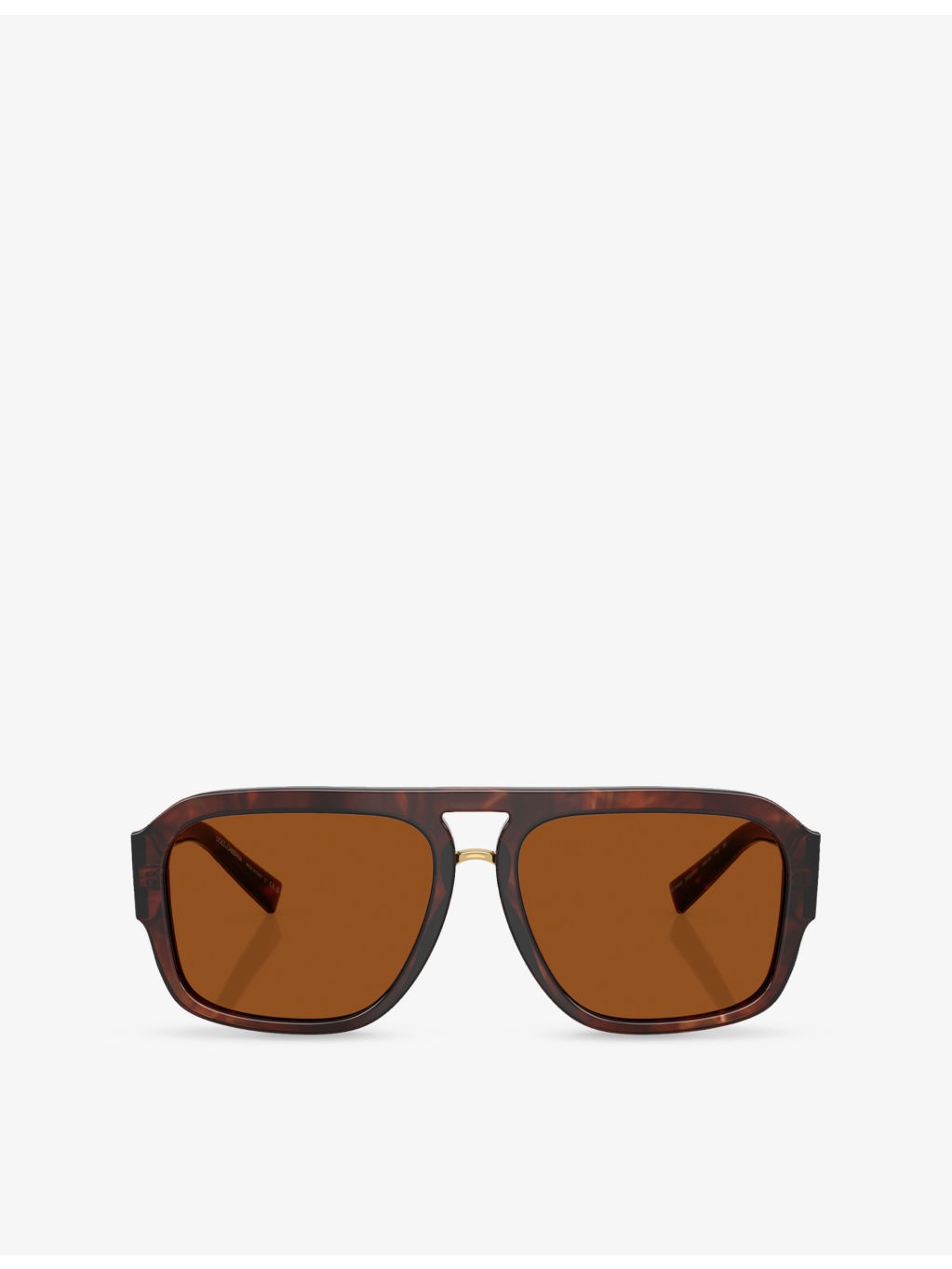 DG4403 Pilot-Frame Tortoiseshell Acetate Sunglasses - 1