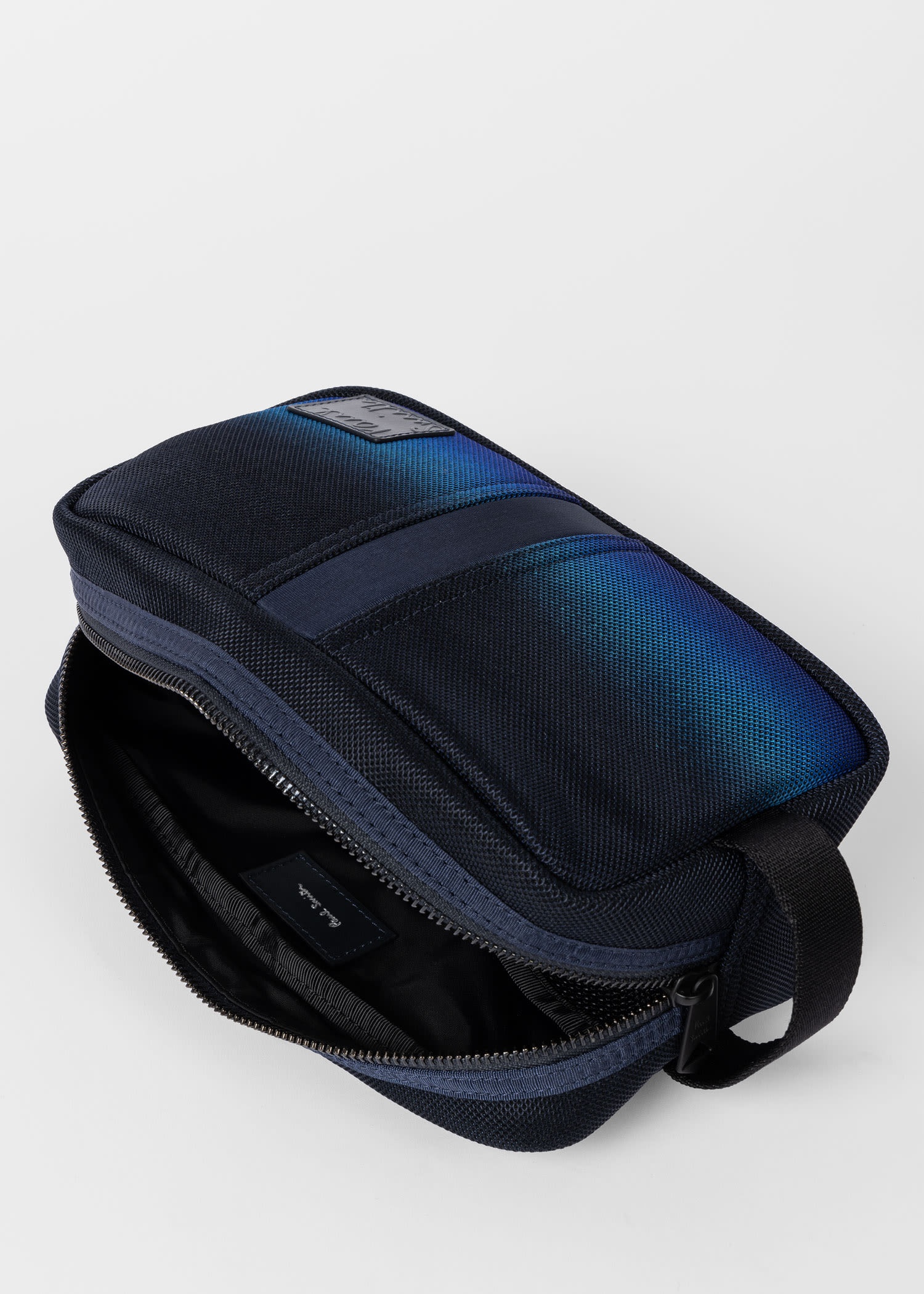 Navy 'Glow Polka' Wash Bag - 5