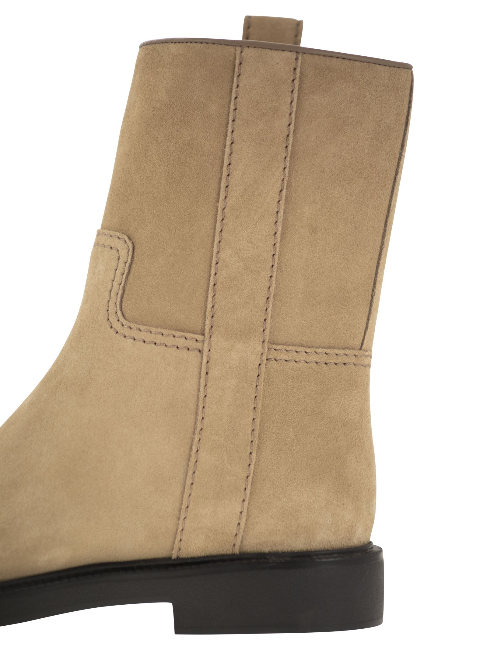 Tod's Women Suede Ankle Boot - 7