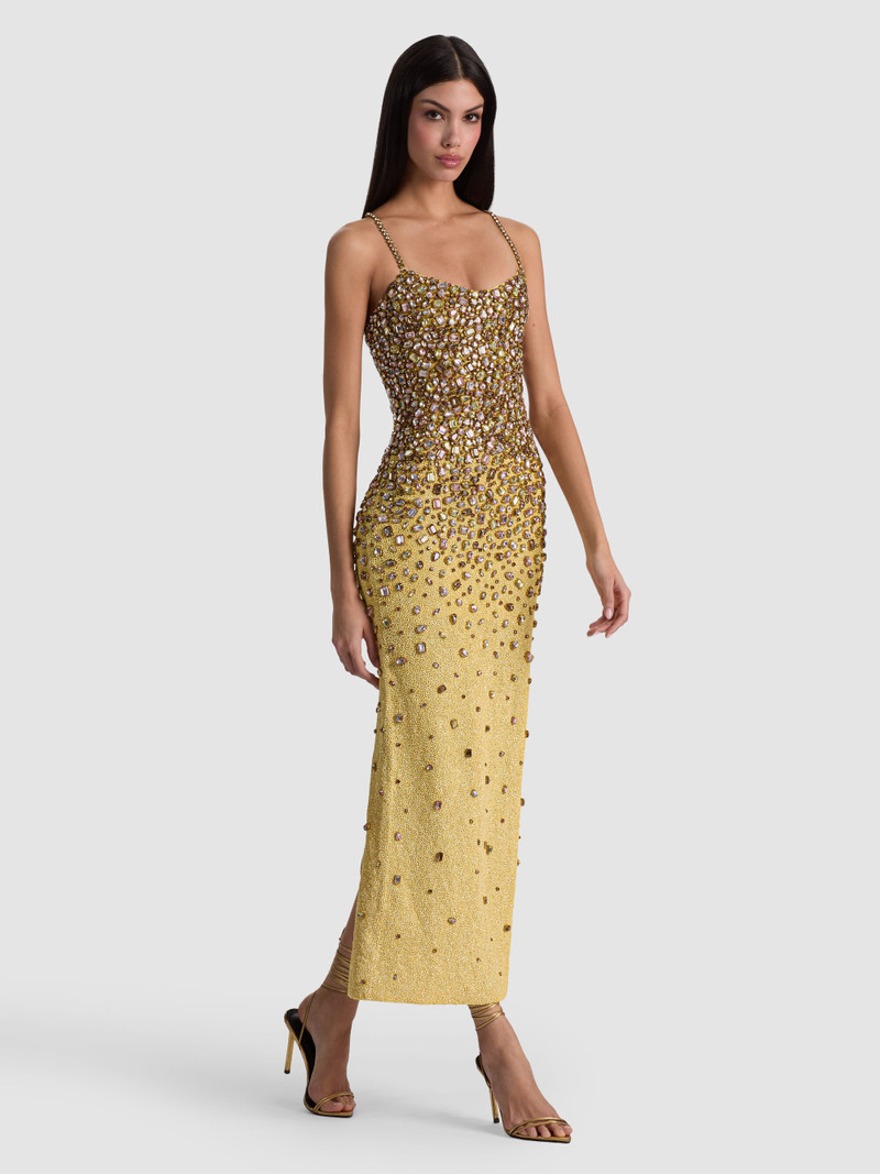 NINA EMBELLISHED MIDI GOWN 6