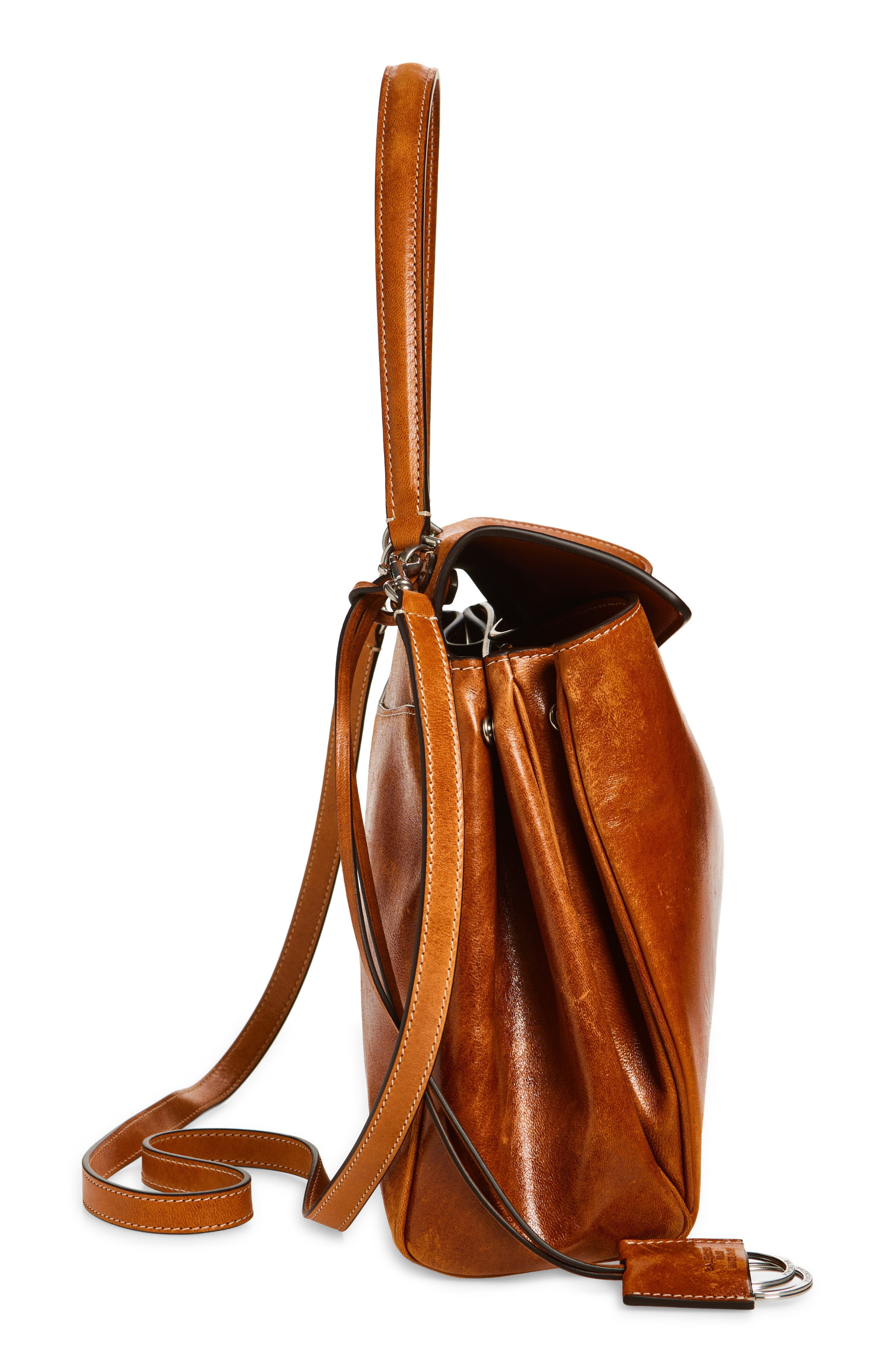 Balenciaga Medium Rodeo Leather Top Handle Bag in 2753 Tan Cowboy at Nordstrom - 6