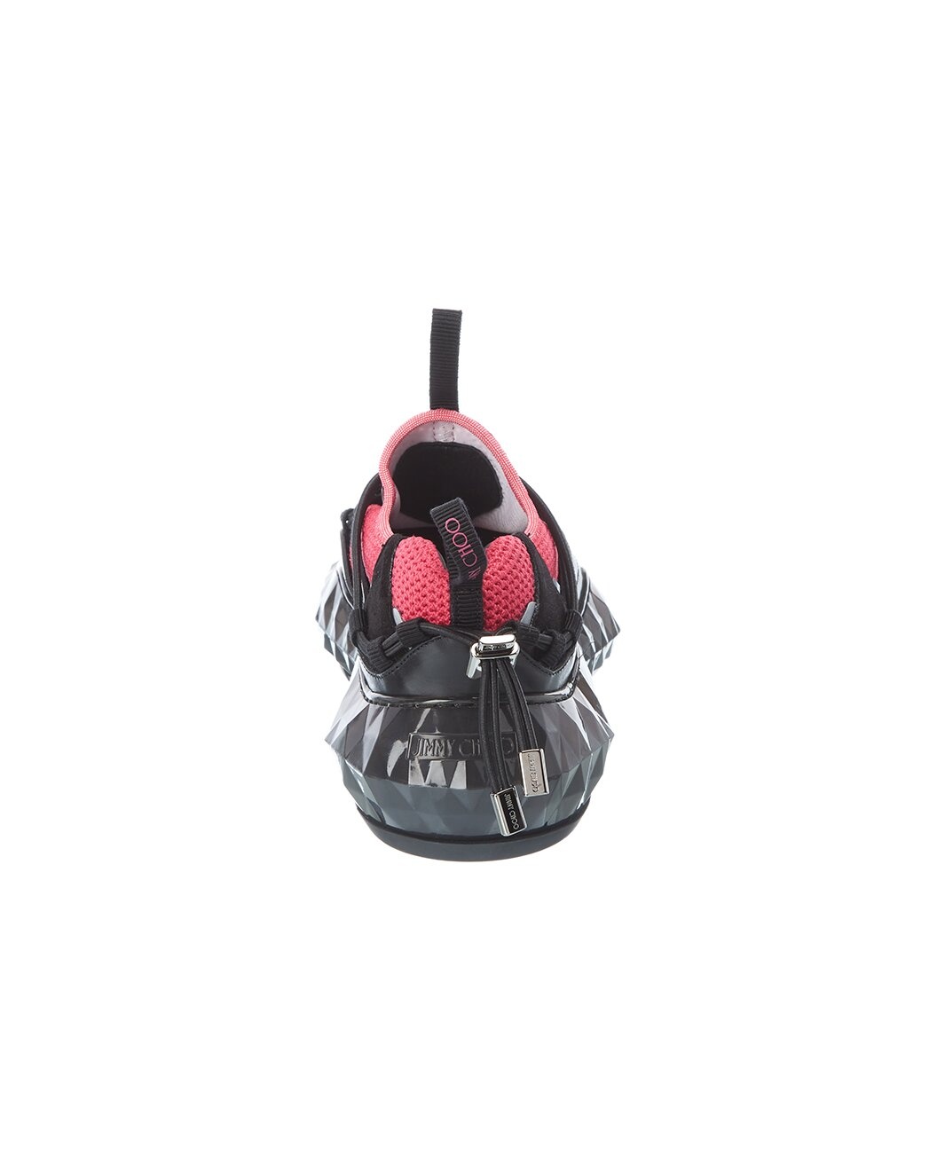 Jimmy Choo Diamond Trail/F Leather & Mesh Sneaker - 3