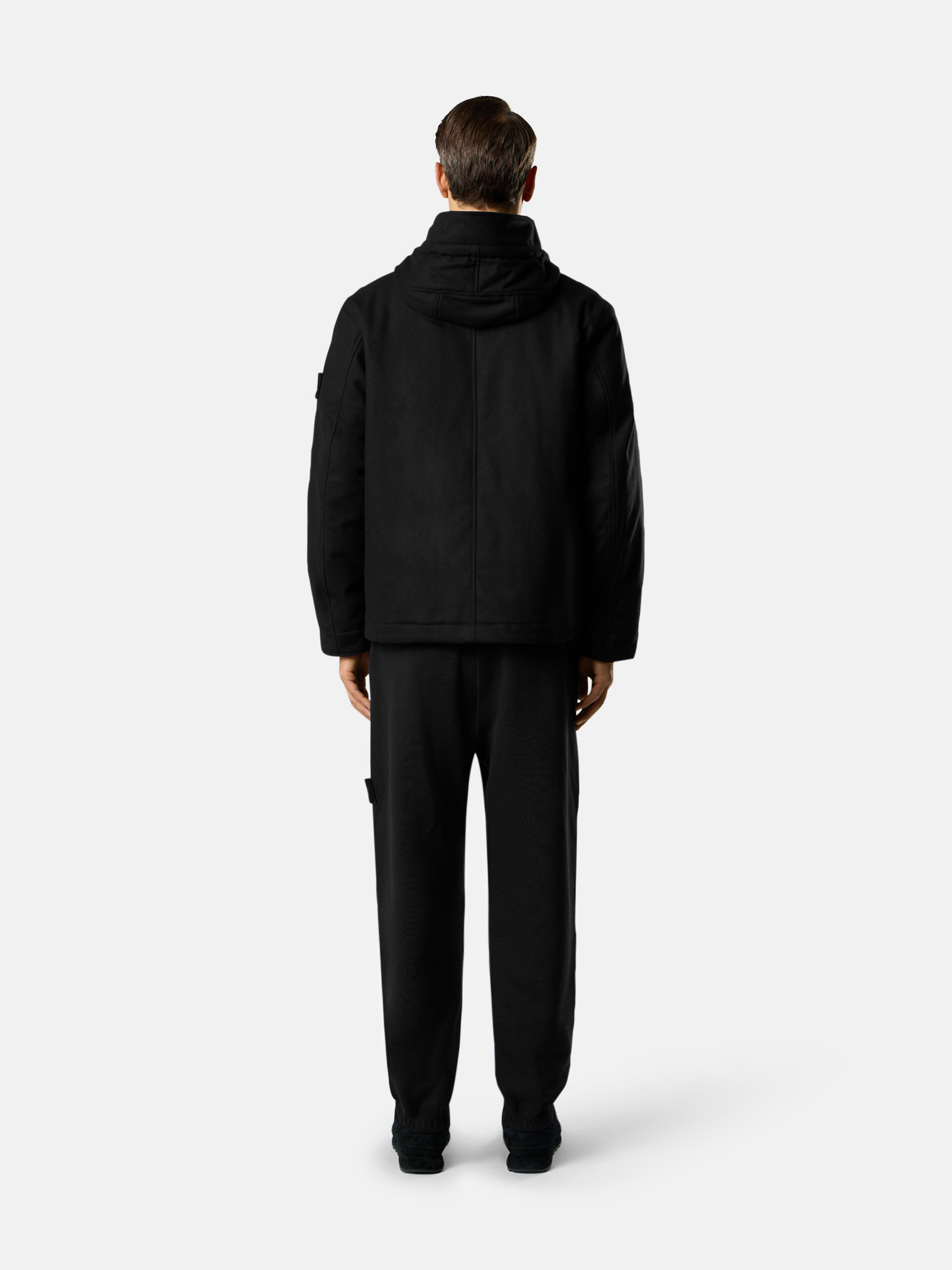 4100103 WOOL NYLON FLANNEL_STONE ISLAND GHOST - 7