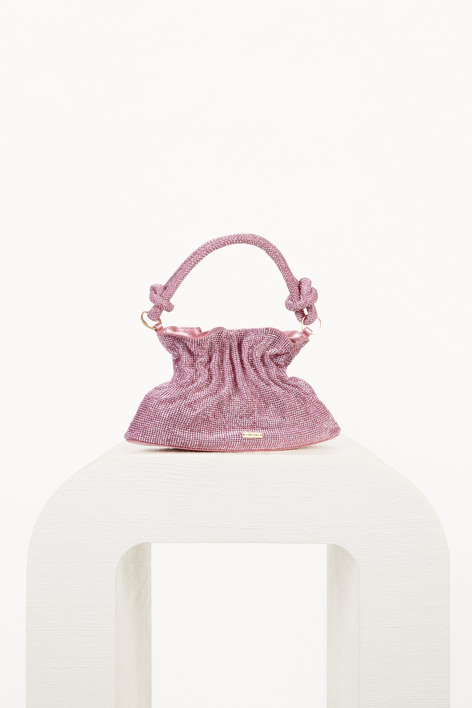 BARA MINI RHINESTONE SHOULDER BAG - 4