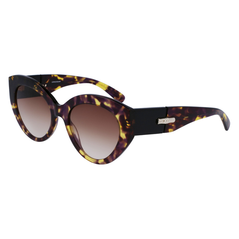 Longchamp Sunglasses Havana Purple - OTHER outlook