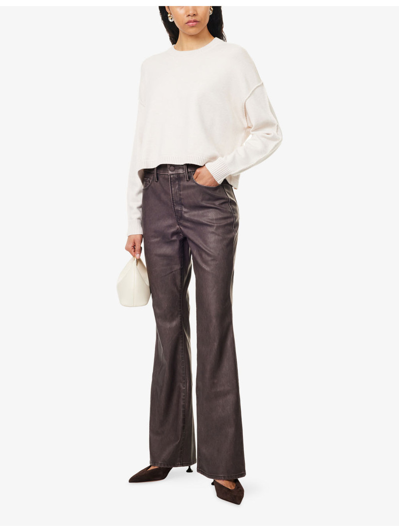 GOOD AMERICAN Cozy Crew Neck Knit Jumper outlook