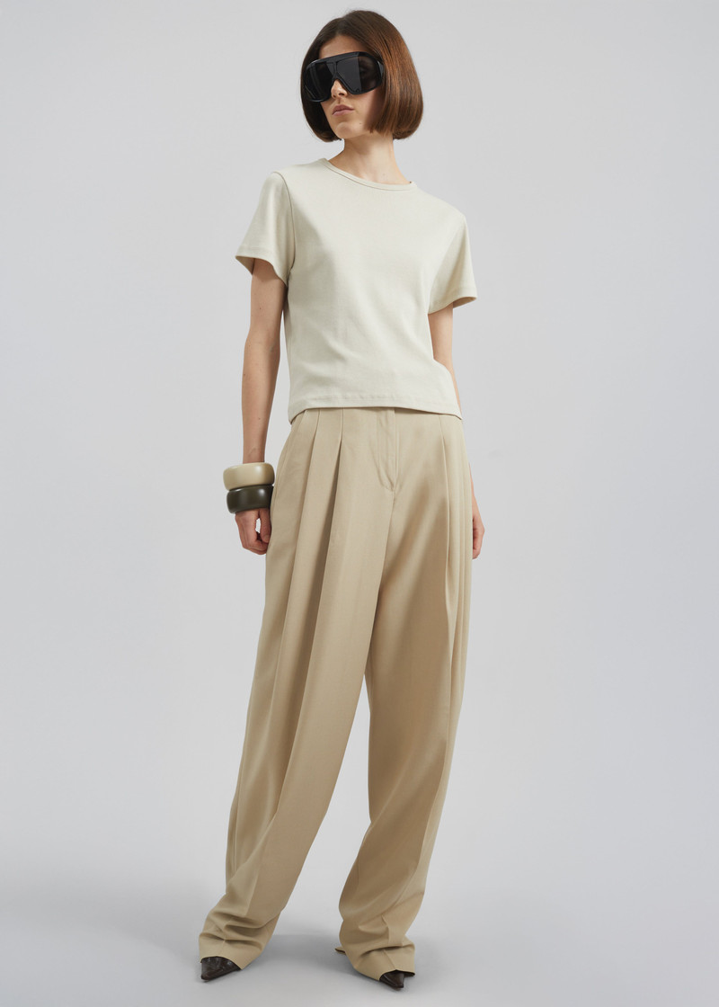 Eben Baby Tee - Light Beige 4