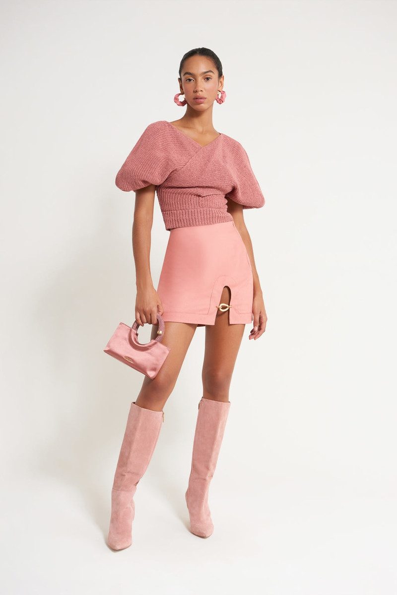 Cult Gaia SHELLY KNIT SWEATER outlook