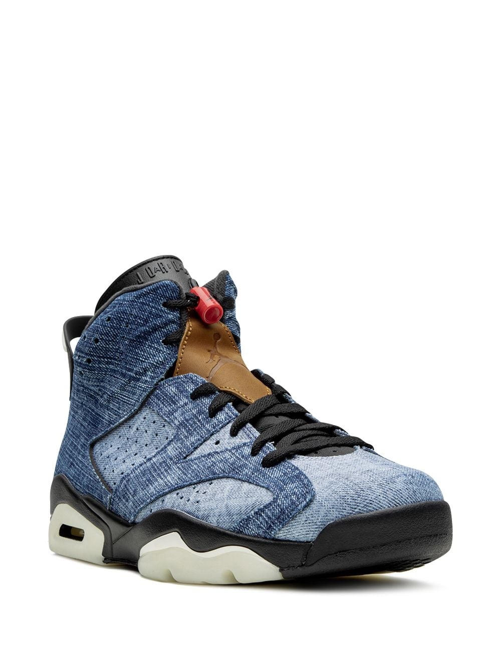 Air Jordan 6 black washed denim - 2