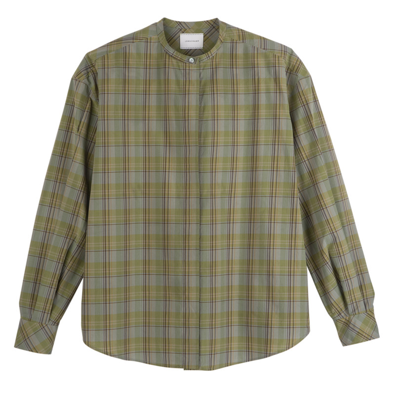 Shirt Lichen - Plaid poplin 1