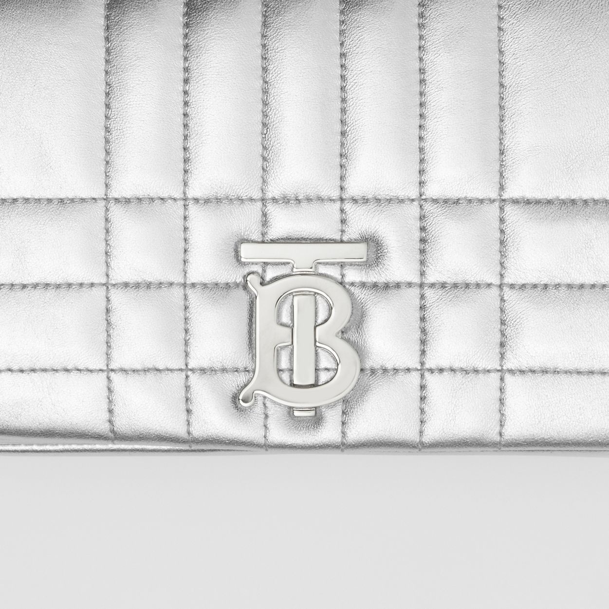 Quilted Metallic Leather Small Lola Bag - 2