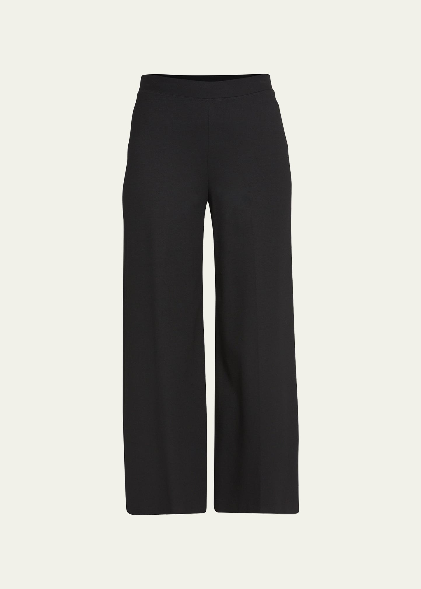 Cropped Flare Trousers - 1